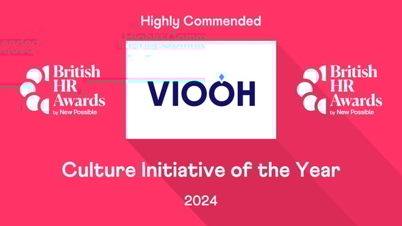 VIOOH highly commended at British HR Awards