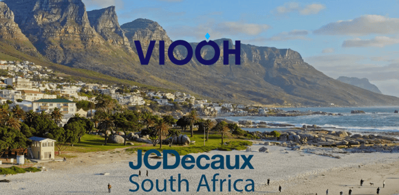JCDecaux in partnership with VIOOH launches programmatic sales for Digital Out-Of-Home in South Africa